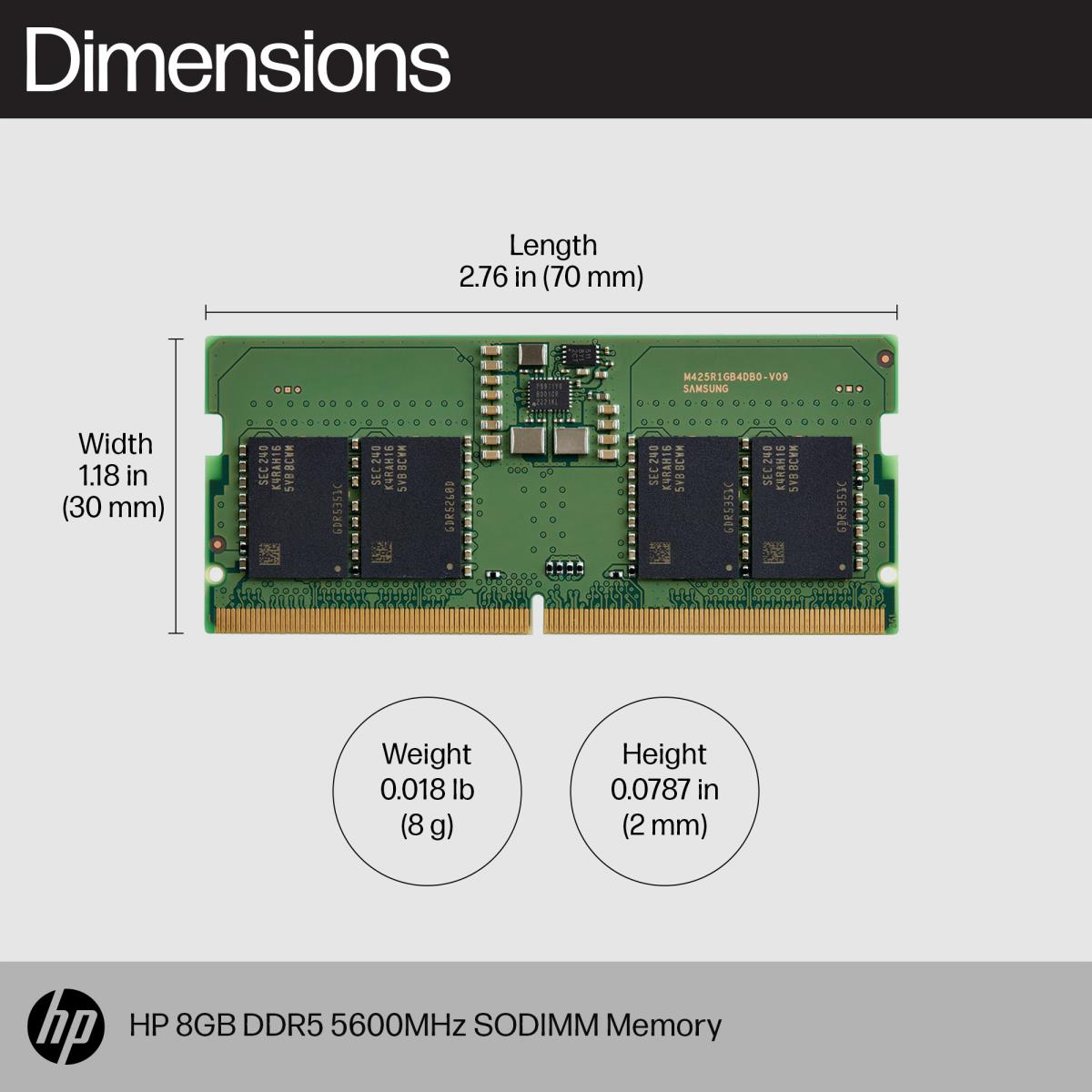 EU Product - Memory Module 8 G Ddr5 5600 thumbnail