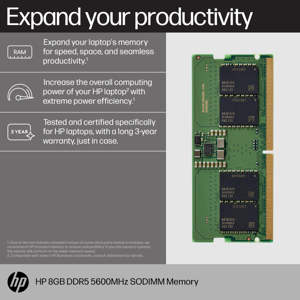 EU Product - Memory Module 8 G Ddr5 5600 thumbnail