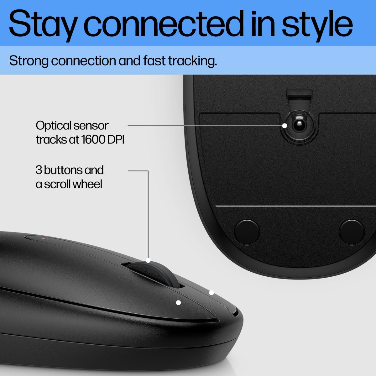 EU Product - 245 Bluetooth Mouse - Mouse - Optical thumbnail