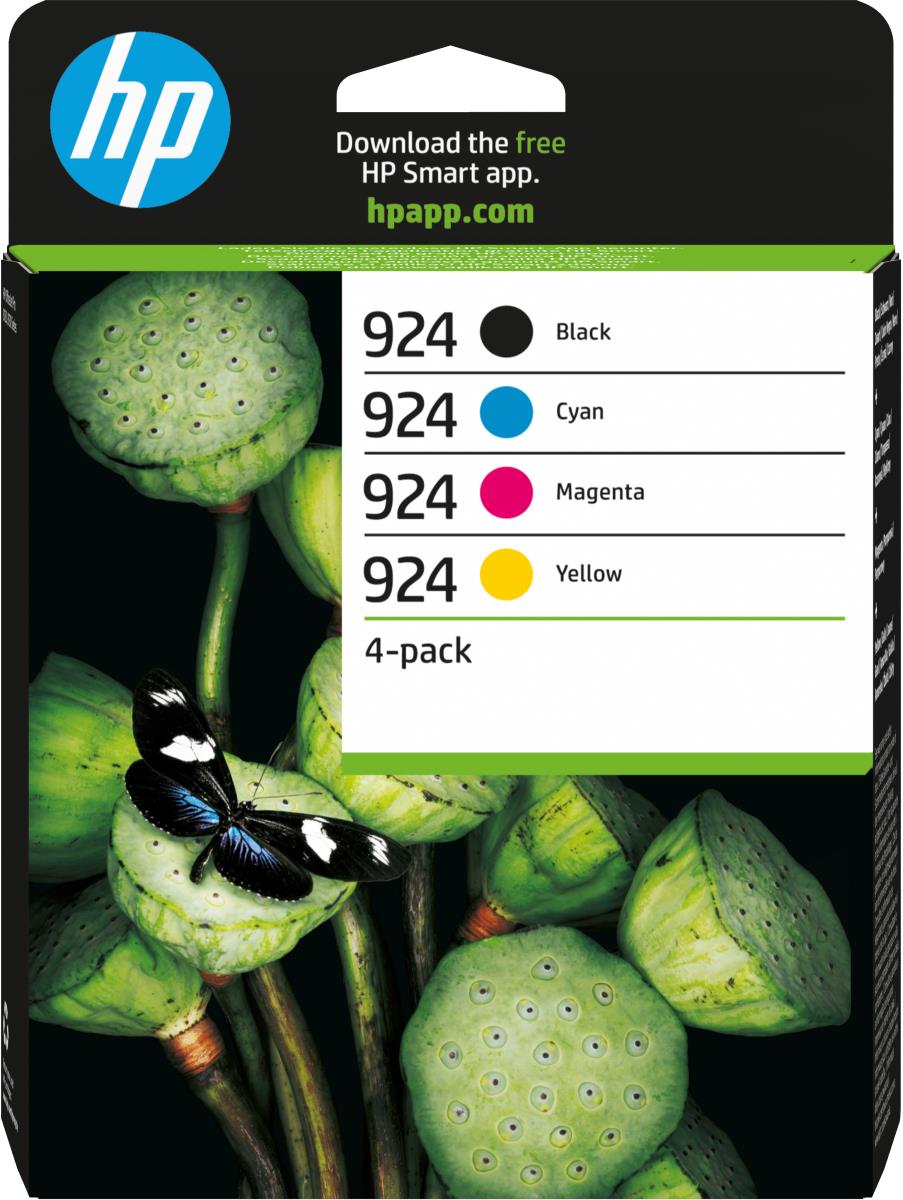 HP 924 CMYK ORIGINAL INK CARTRIDGE 4 thumbnail
