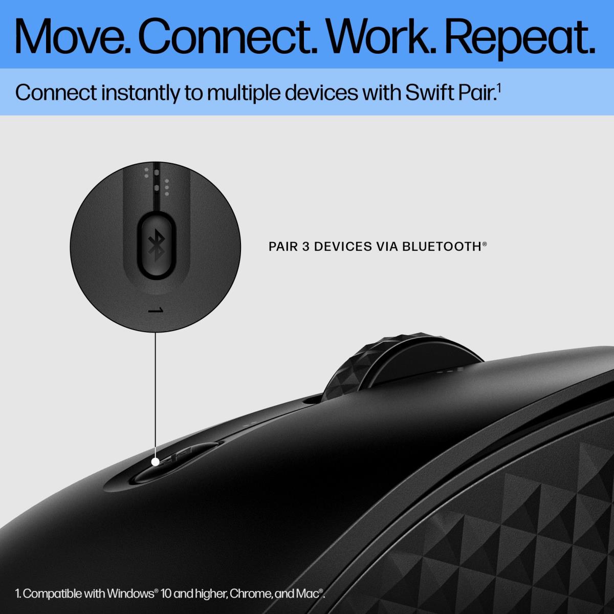 EU Product - 420 Programmable Bluetooth Mouse - Mouse - 4,000 dpi thumbnail