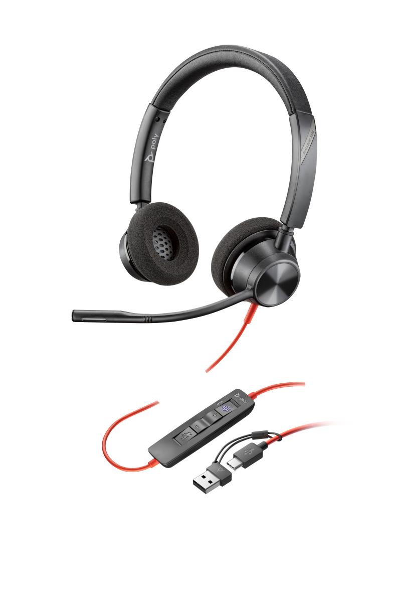 HP Blackwire 3320 Stereo Microsoft Teams Certifie thumbnail