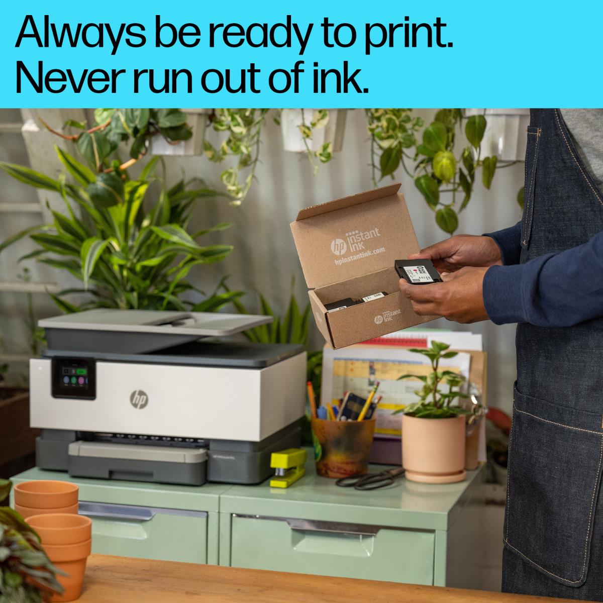 Officejet Pro 9120e All-in-One - Multifunction printer - colour - ink-jet - Legal (216 x 356 mm) (original) - A4/Legal (media) - up to 21 ppm (copying) - up to 22 ppm (printing) - 250 sheets - 33.6 Kbps - USB 2.0, USB 2.0 host, Wi-Fi(ac), Bluetooth, LAN - thumbnail