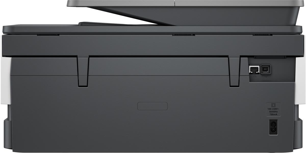 Officejet Pro 8125e All-in-One - Multifunction printer - colour - ink-jet - Legal (216 x 356 mm) (original) - A4/Legal (media) - up to 12 ppm (copying) - up to 20 ppm (printing) - 225 sheets - USB 2.0, Wi-Fi(ac), LAN - dark surf blue thumbnail