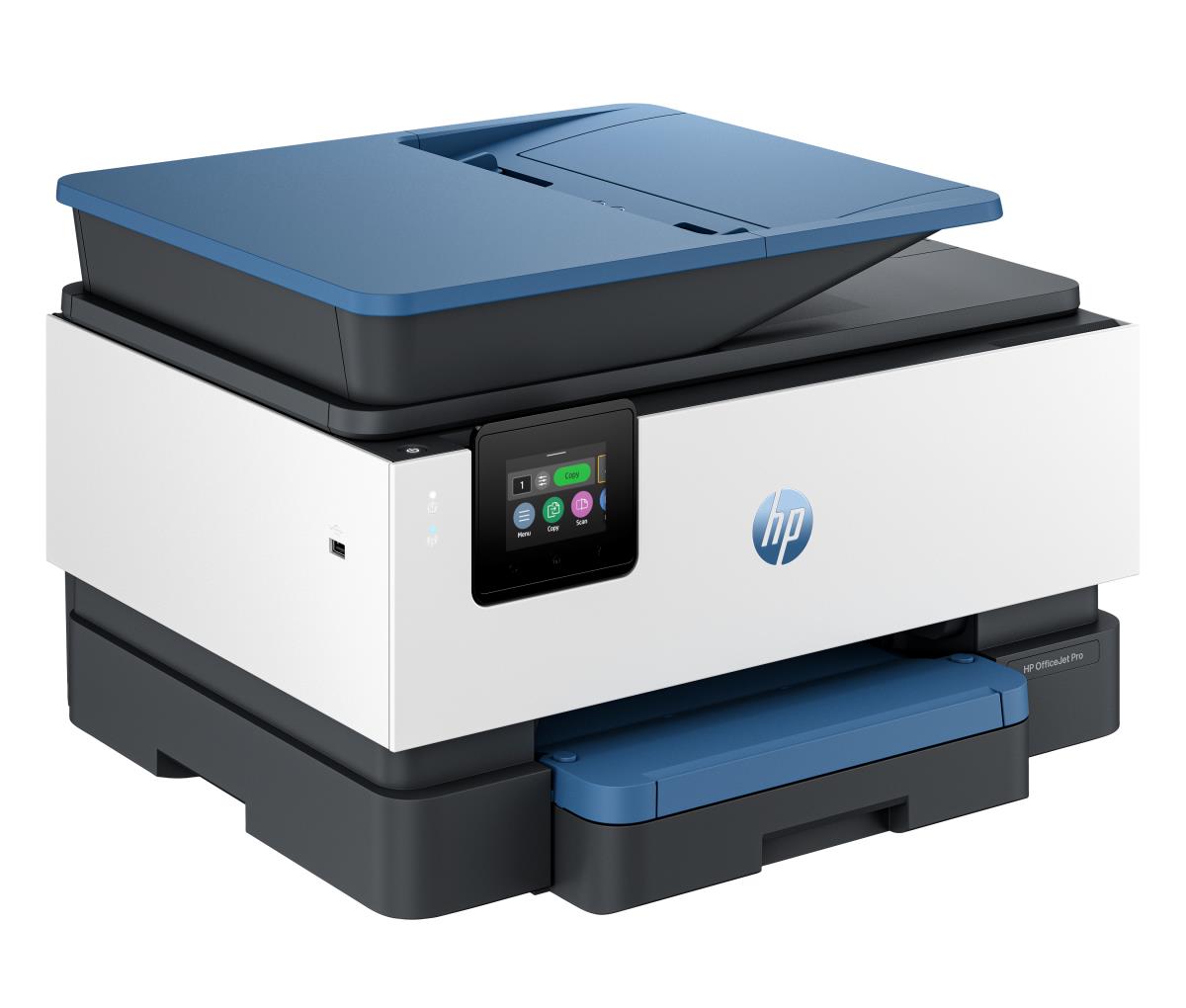 Officejet Pro 9125e All-in-One - Multifunction printer - colour - ink-jet - Legal (216 x 356 mm) (original) - A4/Legal (media) - up to 21 ppm (copying) - up to 22 ppm (printing) - 250 sheets - 33.6 Kbps - Wi-Fi(ac), LAN, USB 2.0, USB 2.0 host, Bluetooth - thumbnail