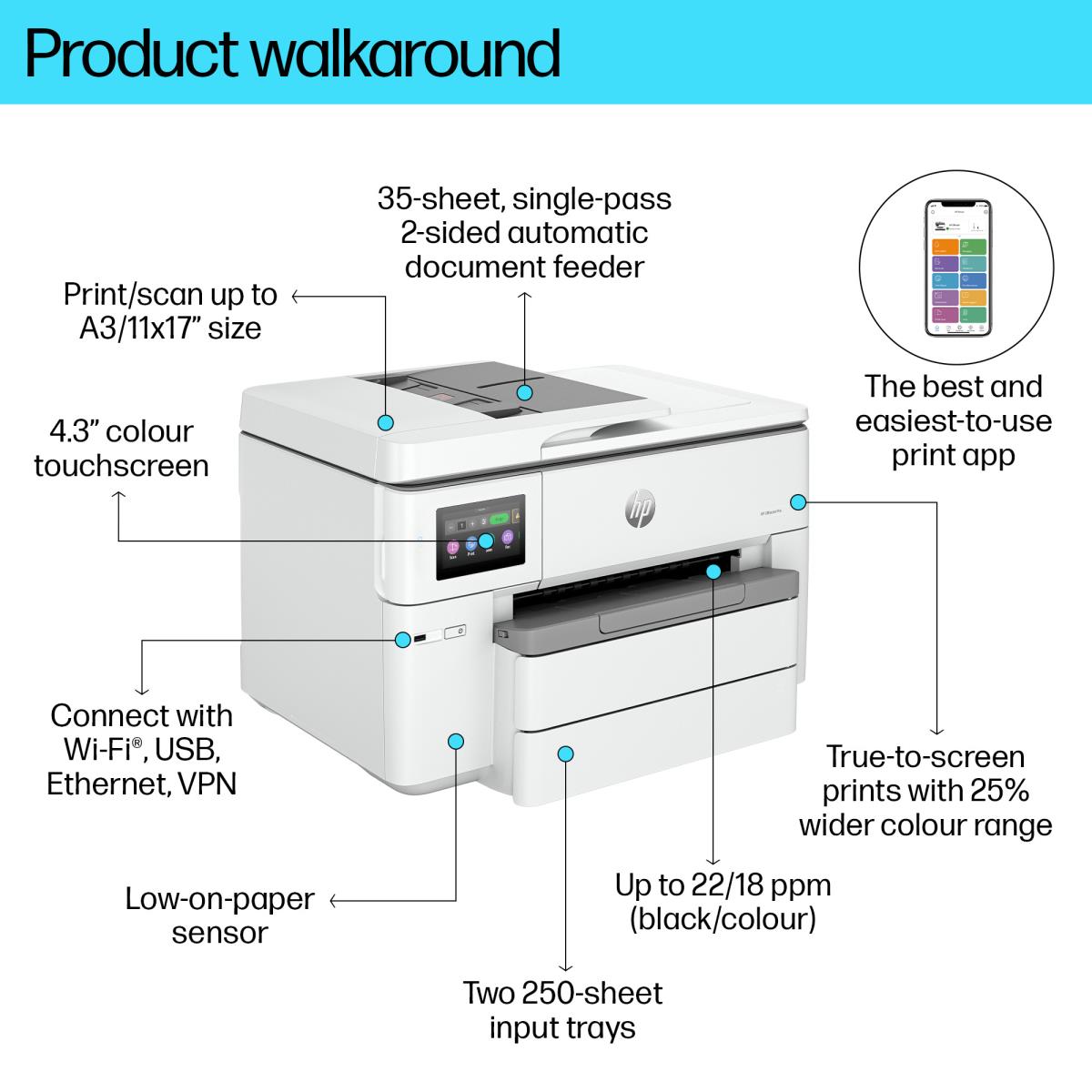 EU Product - Officeje Pro Hp 9730E Wide thumbnail