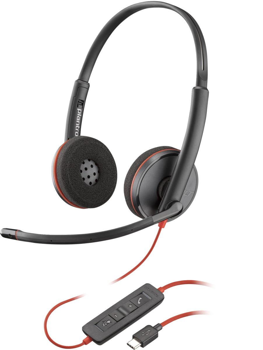 EU Product - Blackwire 3220 Stereo USB-C Headset - Headset - 20 KHz thumbnail