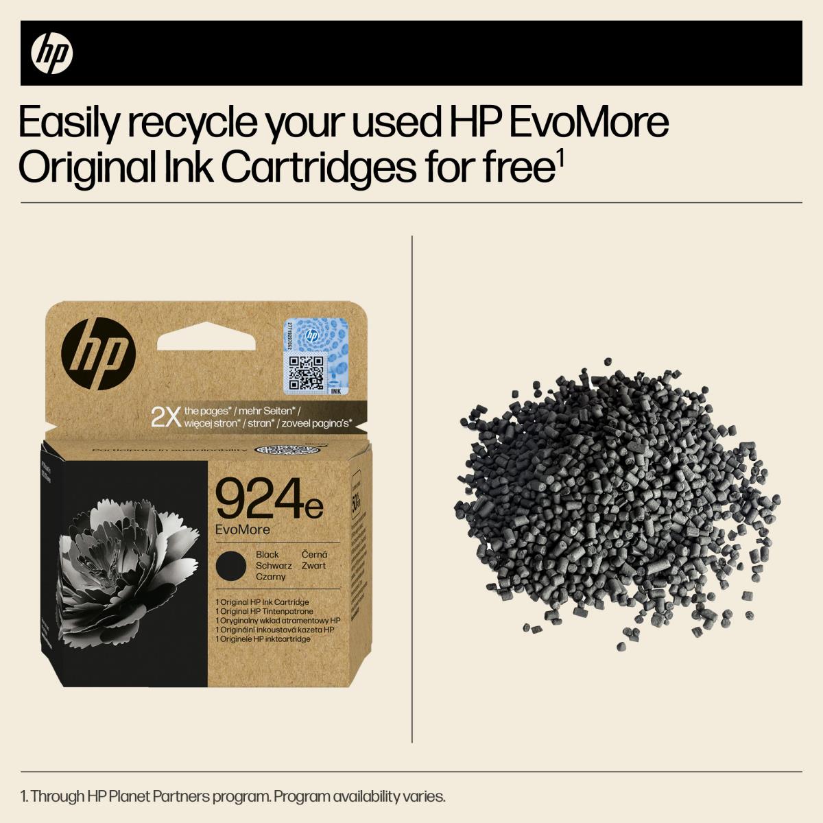 924E EvoMore Ink Cart Blk thumbnail