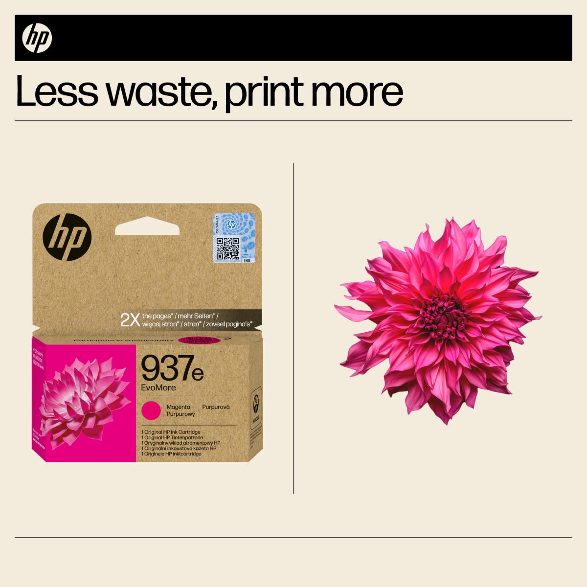 HP 937E EVOMORE MAGENTA ORIGINAL INK thumbnail