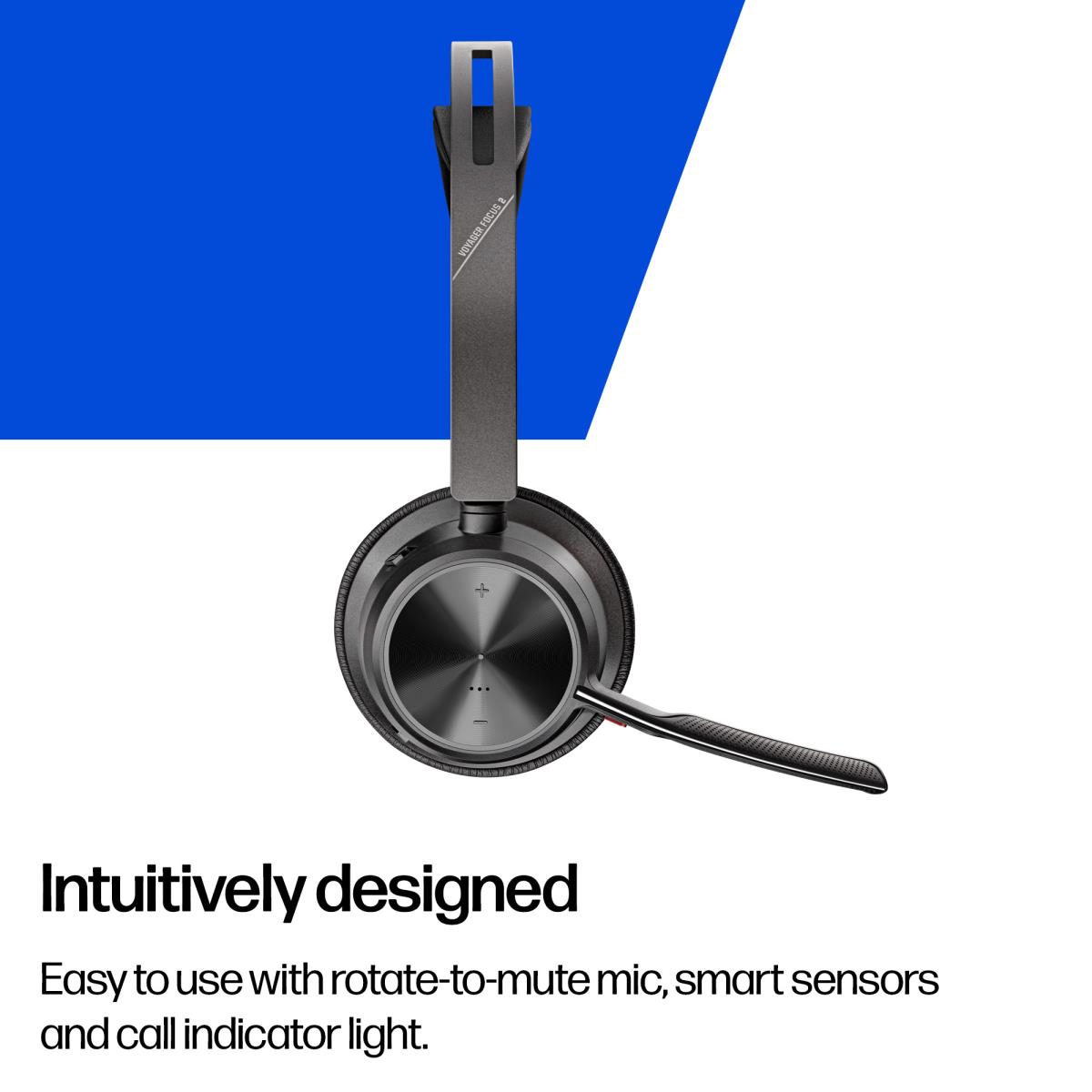 EU Product - Voyager Focus 2 Headset - Headset - 5.1 thumbnail