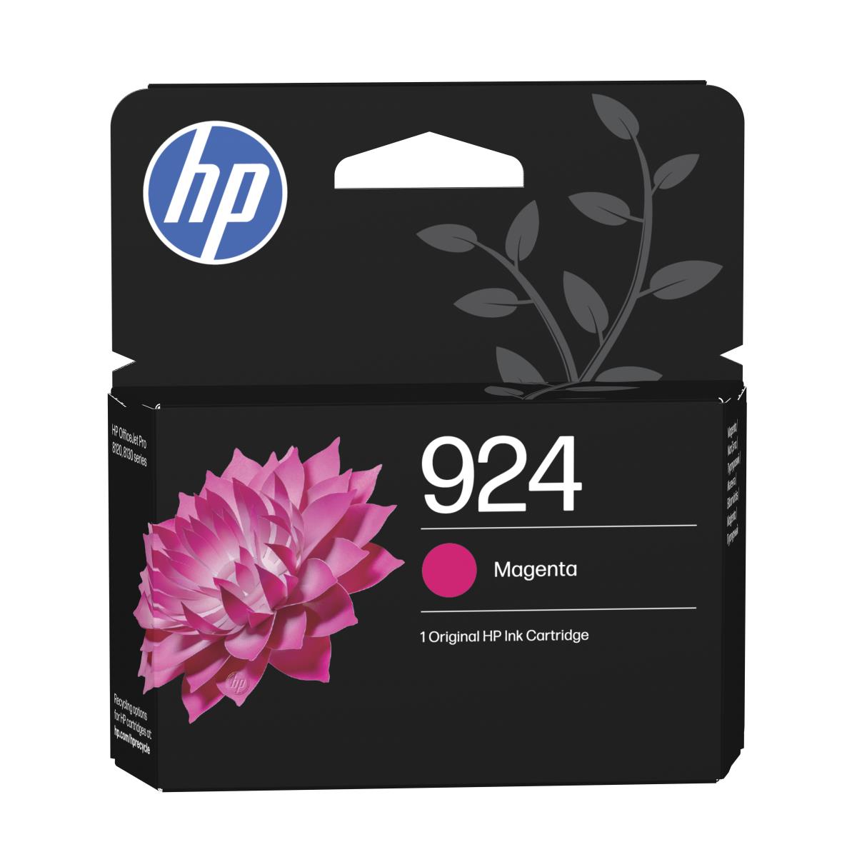 HP 924 MAGENTA ORIGINAL INK CARTRIDG thumbnail