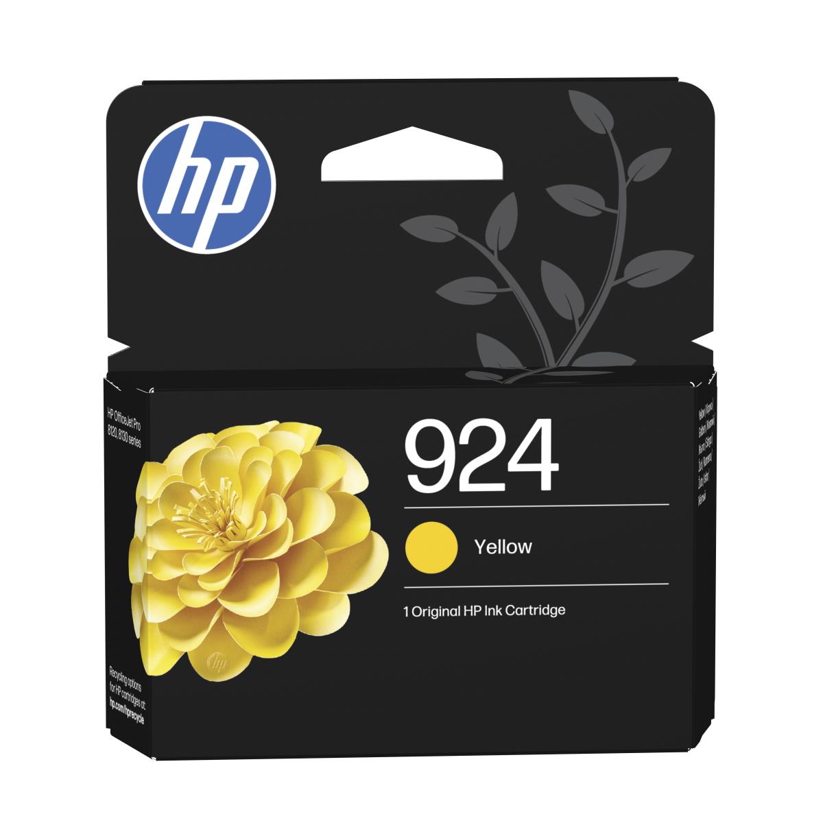 HP 924 YELLOW ORIGINAL INK CARTRIDGE thumbnail