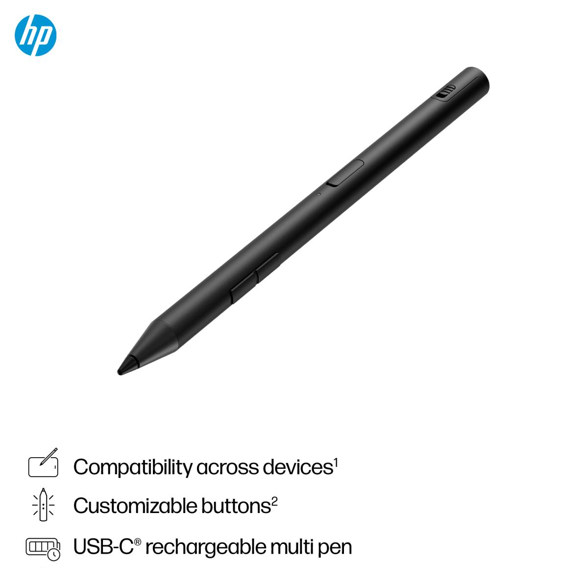 705 Multi Pen - Active stylus - rechargeable - 2 buttons - black thumbnail