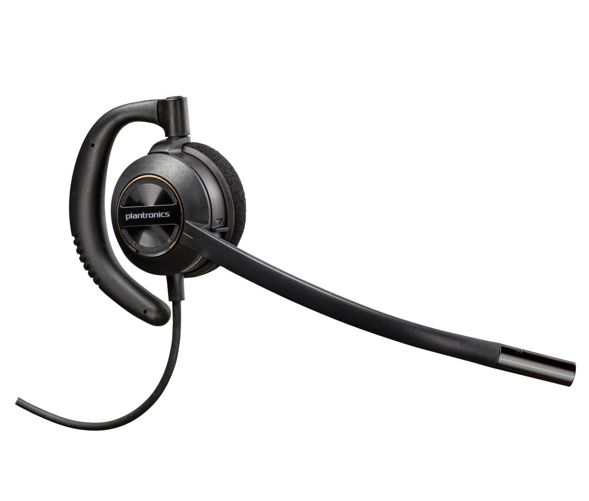 Poly - Earloop kit for headset - large and small - black thumbnail