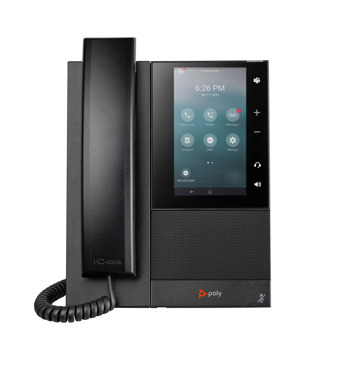 POLY CCX 505 MEDIA PHONE SIP+POE-E thumbnail