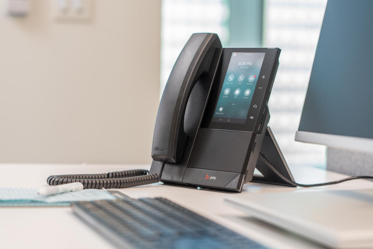 POLY CCX 505 MEDIA PHONE SIP+POE-E thumbnail