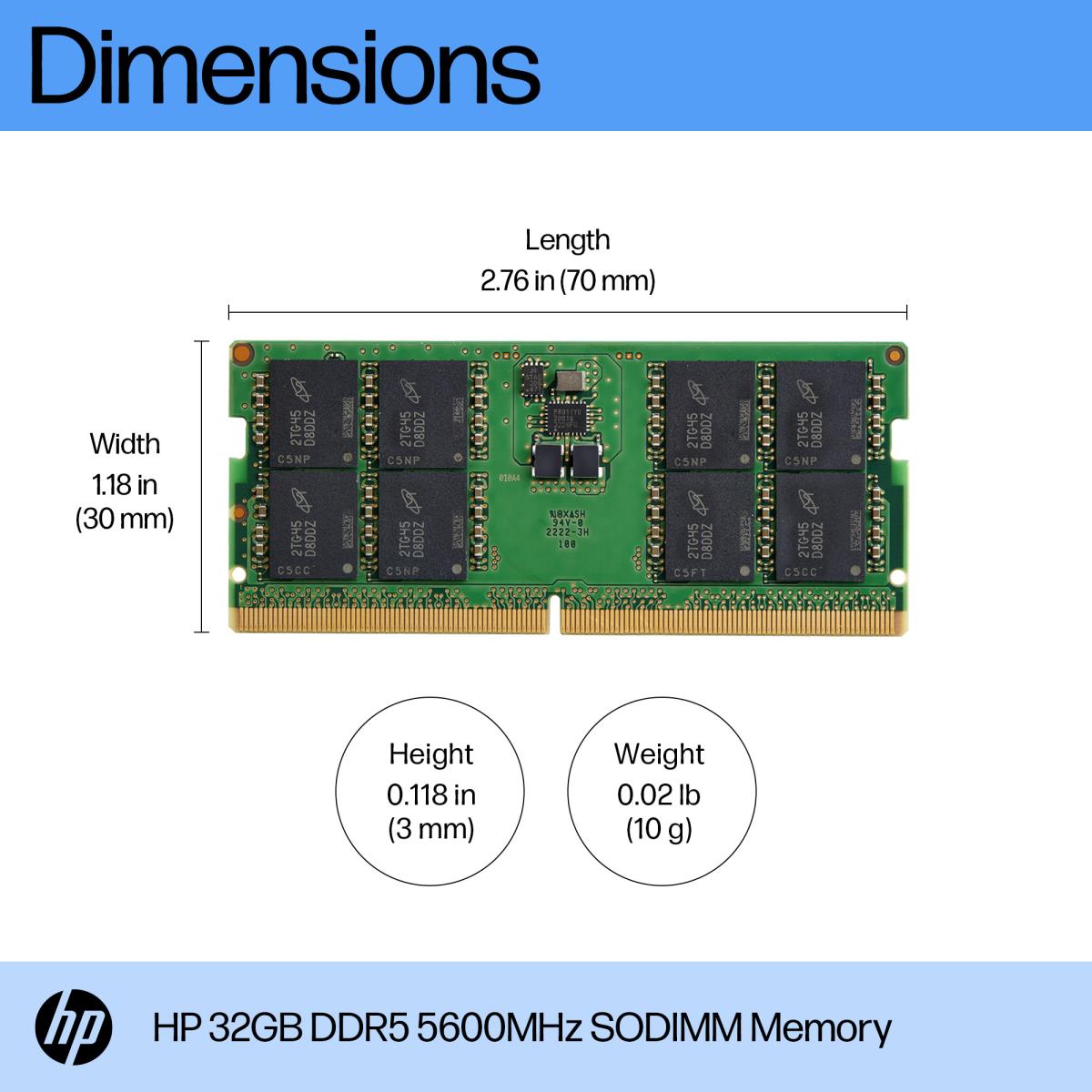 EU Product - 32G Ddr5 5600 Sodimm Memory thumbnail