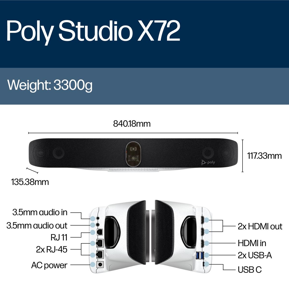 POLY STUDIO X72 thumbnail