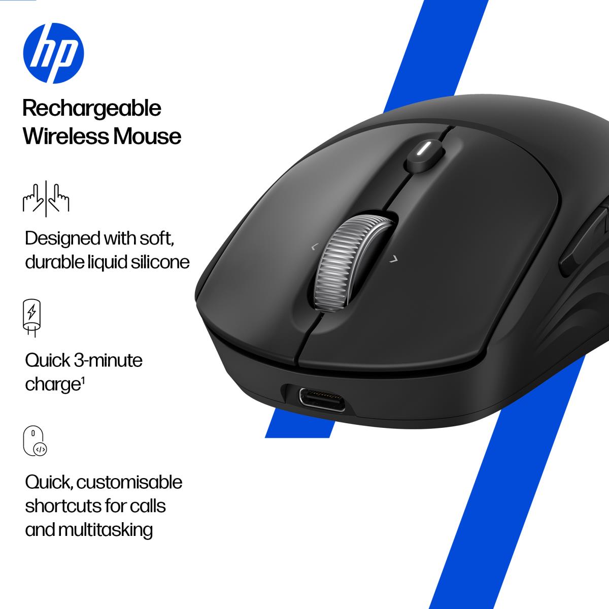 EU Product - 705 Rechargeable Wireless Mouse - Mouse - 6,000 dpi thumbnail