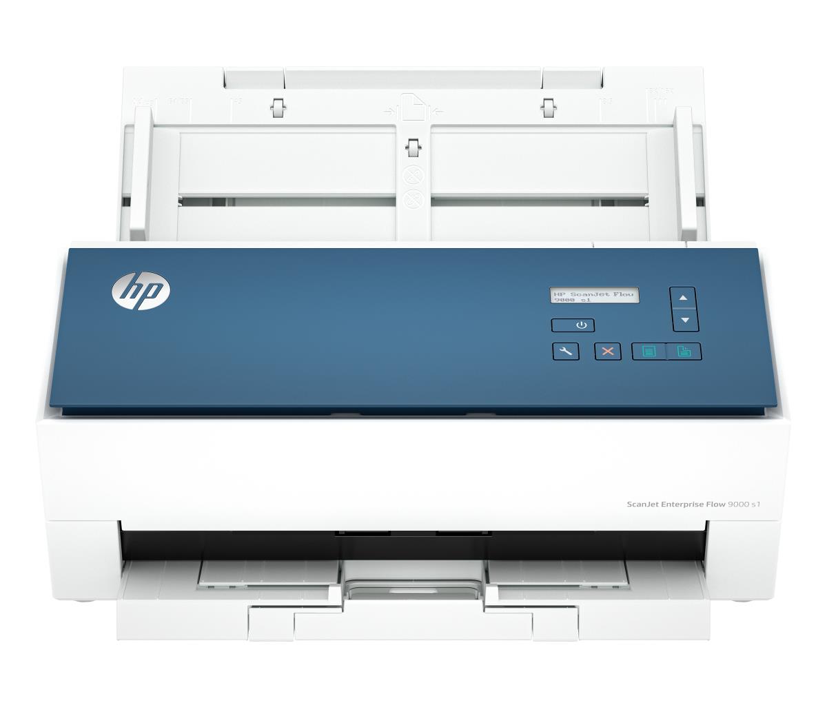 ScanJet Enterprise Flow 9000 s1 - Document scanner - CMOS / CIS - Duplex - A3/Ledger - 600 dpi x 600 dpi - up to 80 ppm (mono) / up to 80 ppm (colour) - ADF (100 sheets) - up to 30000 scans per day - USB 3.0 thumbnail