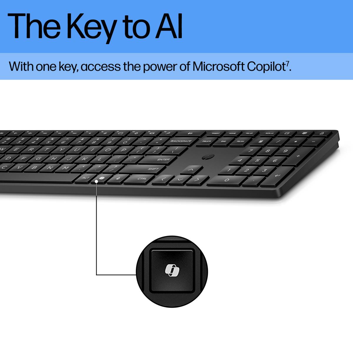 ^HP 655 WIRELESS KEYBOARD + MOUSE thumbnail