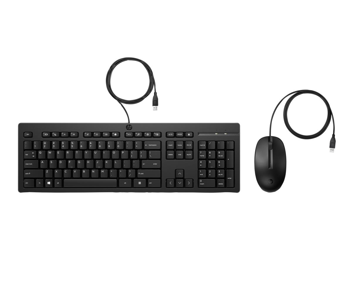 EU Product - 225 Wired Mouse and KB G2 EMEA-INTL E - Mouse - 1,200 dpi thumbnail