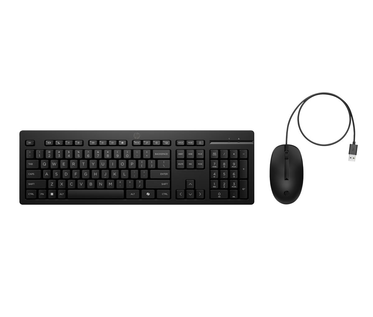 EU Product - 225 Wired Mouse and KB G2 EMEA-INTL E - Mouse - 1,200 dpi thumbnail