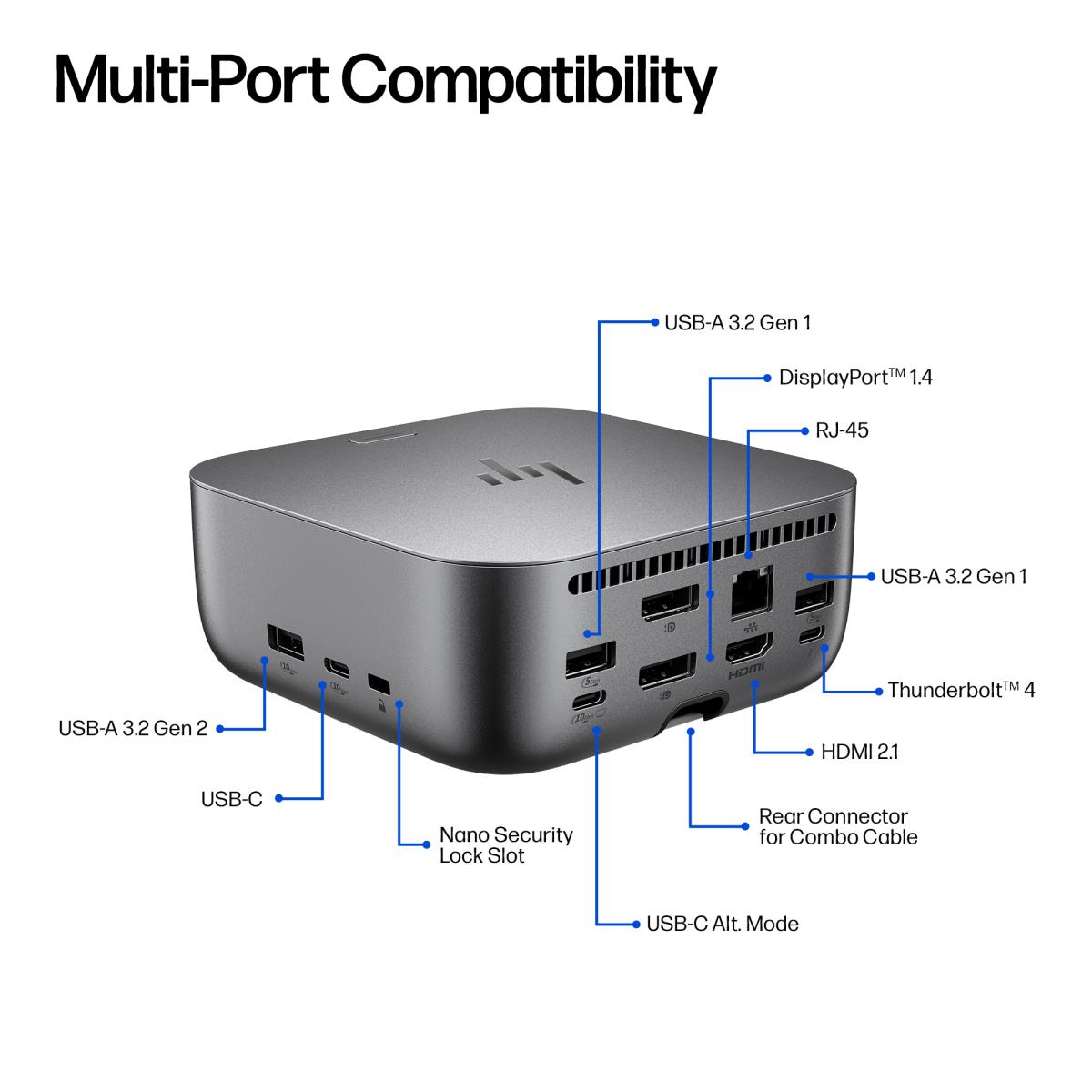 HP THUNDERBOLT 4 ULTRA 180W G6 DOCK thumbnail