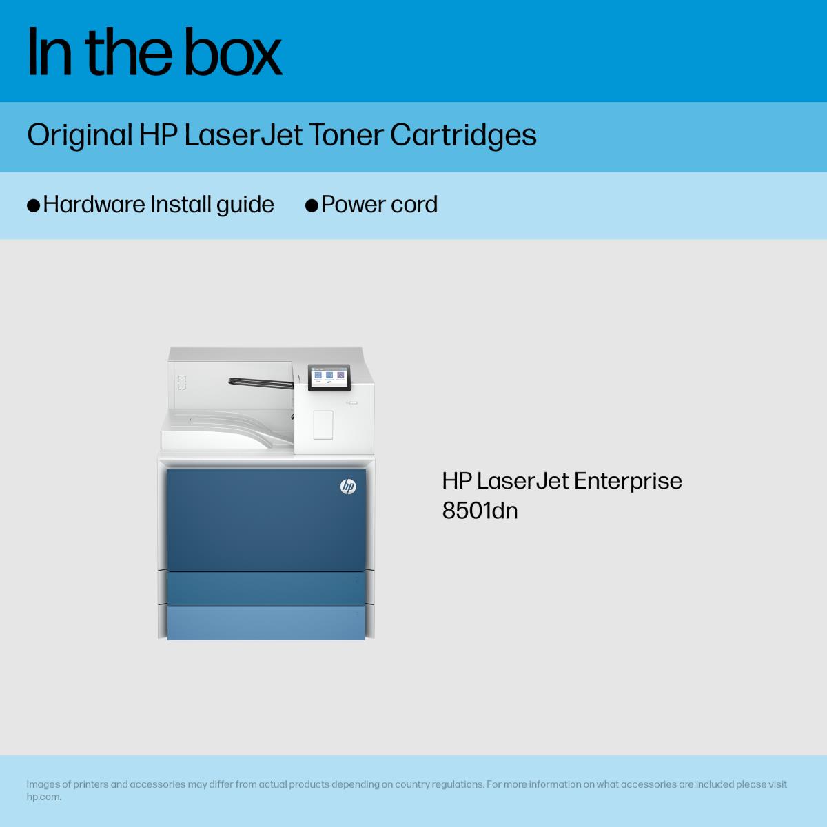 HP LASERJET ENT 8501DN PRINTER thumbnail