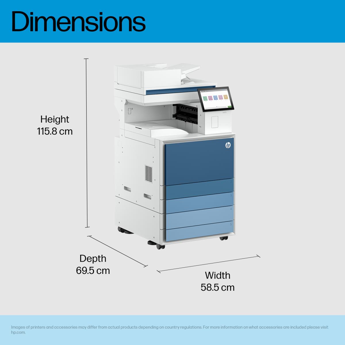 HP LASERJET ENT MFP 8601DN PRINTER thumbnail