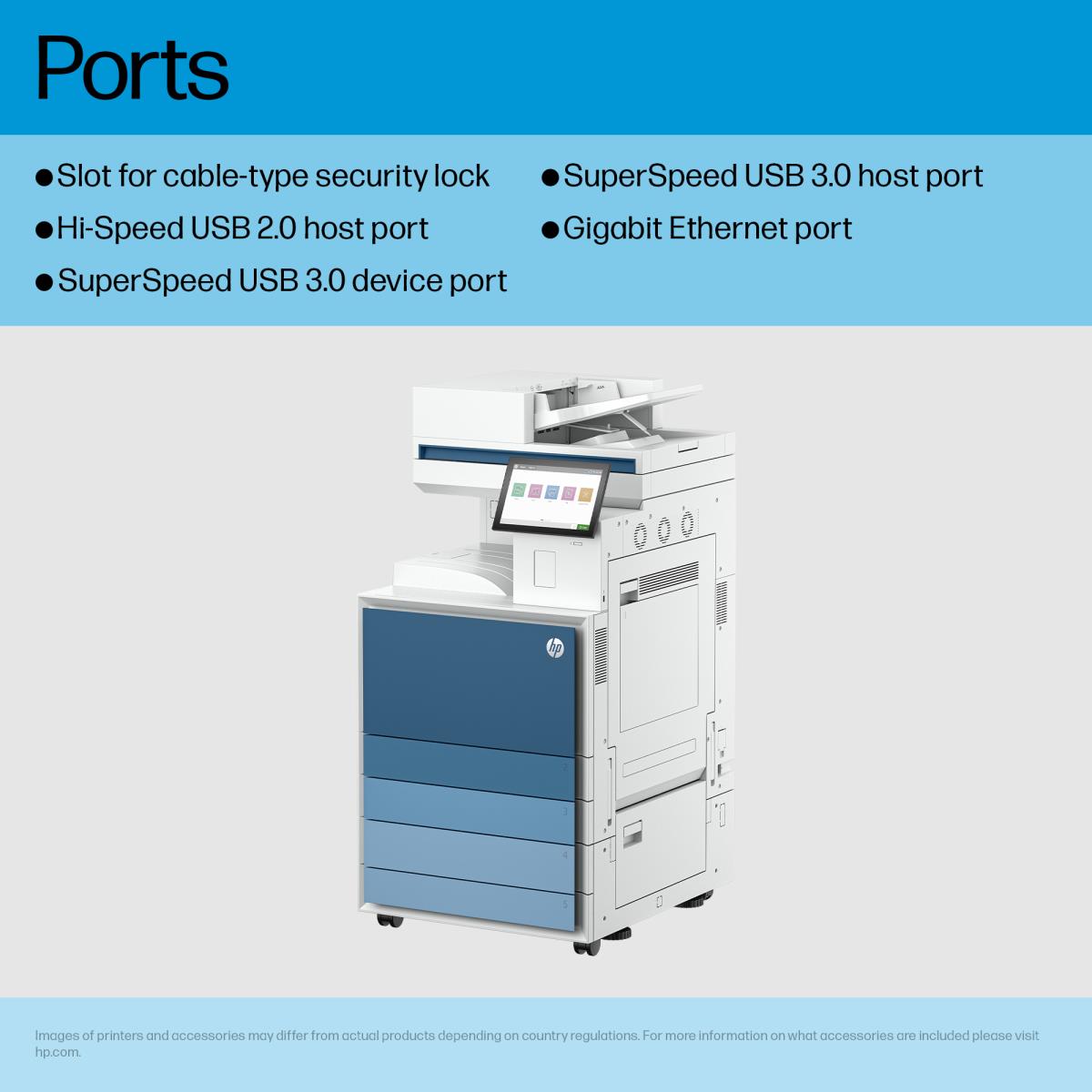 HP LASERJET ENT MFP 8601DN PRINTER thumbnail