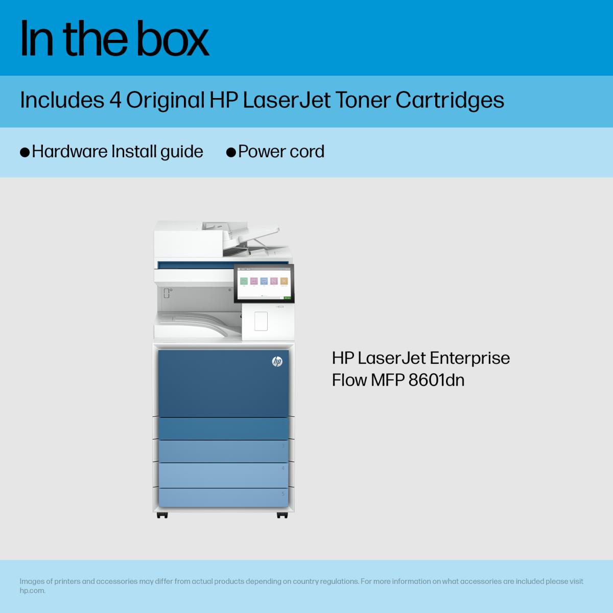 HP LASERJET ENT MFP 8601DN PRINTER thumbnail