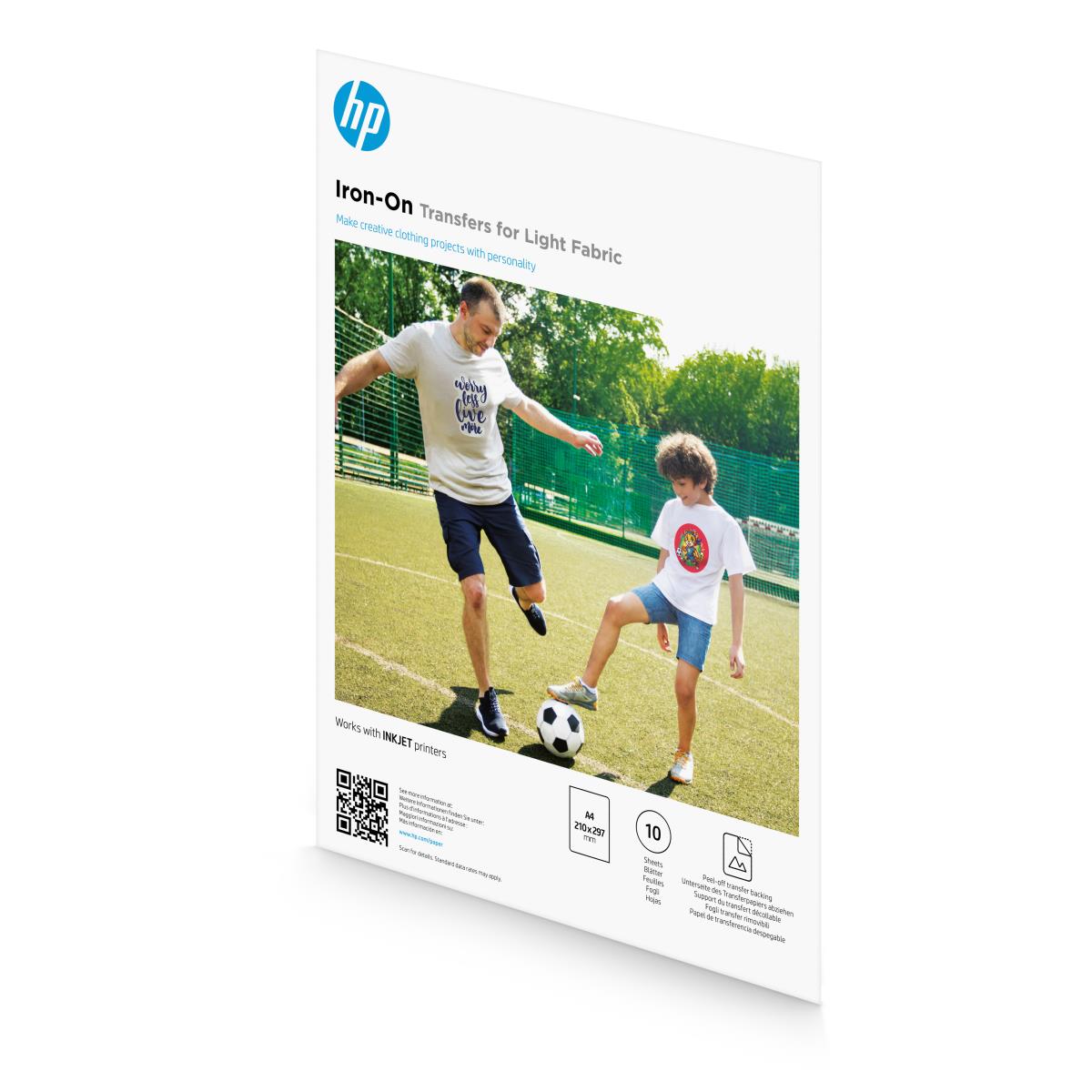 HP IRON-ON TRANSFERS FOR LIGHT FABRI thumbnail
