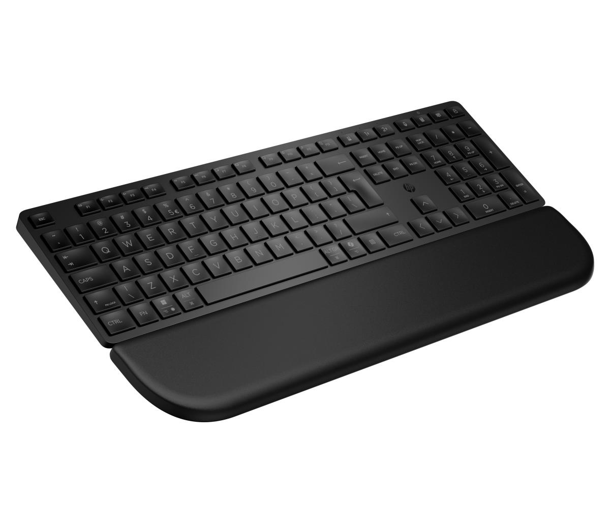 585K - Keyboard - dual mode, 3-zone layout, multi-device, low profile key travel - full size - wireless - Bluetooth, 2.4 GHz - UK - black thumbnail