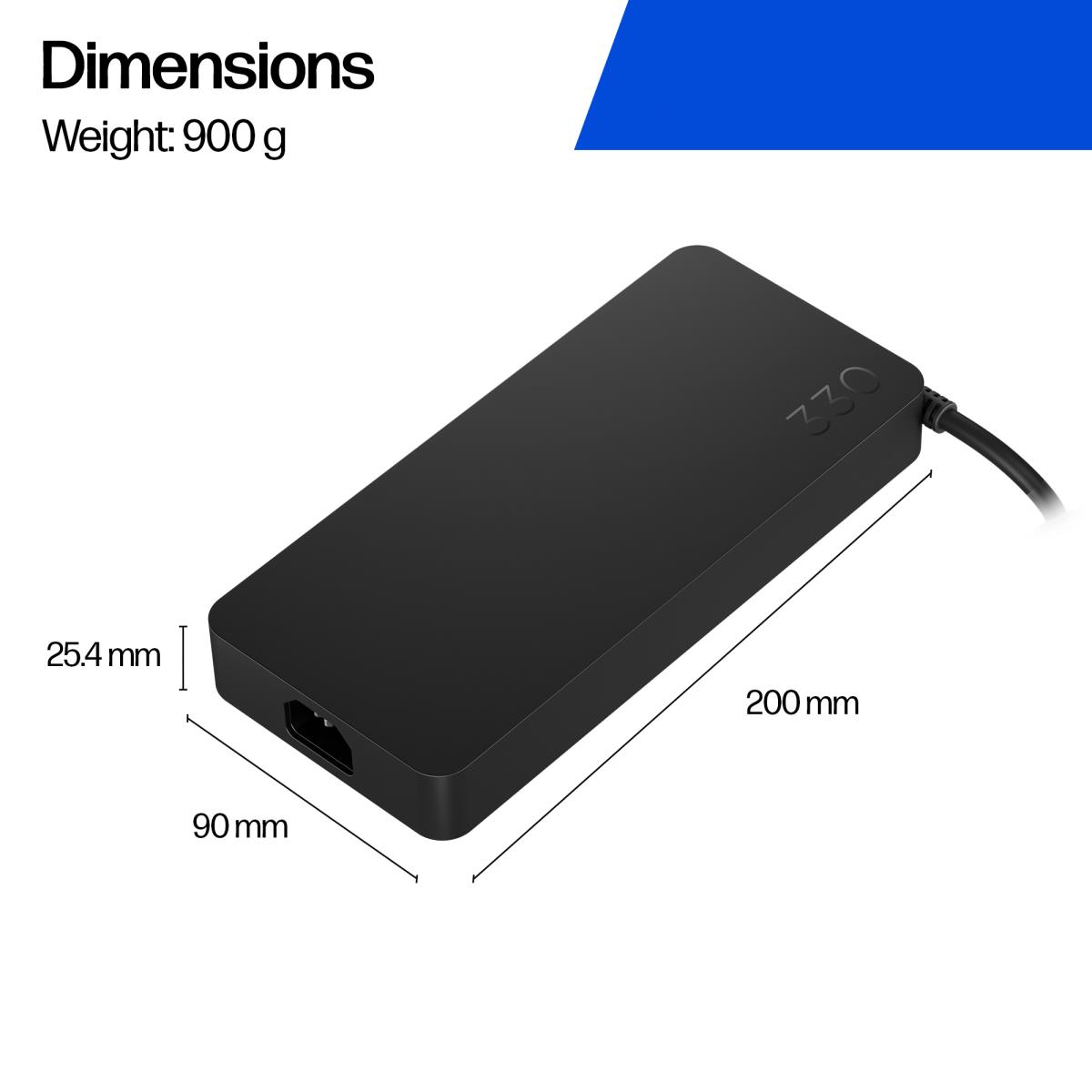 HP 330W SMART AC ADAPTER thumbnail
