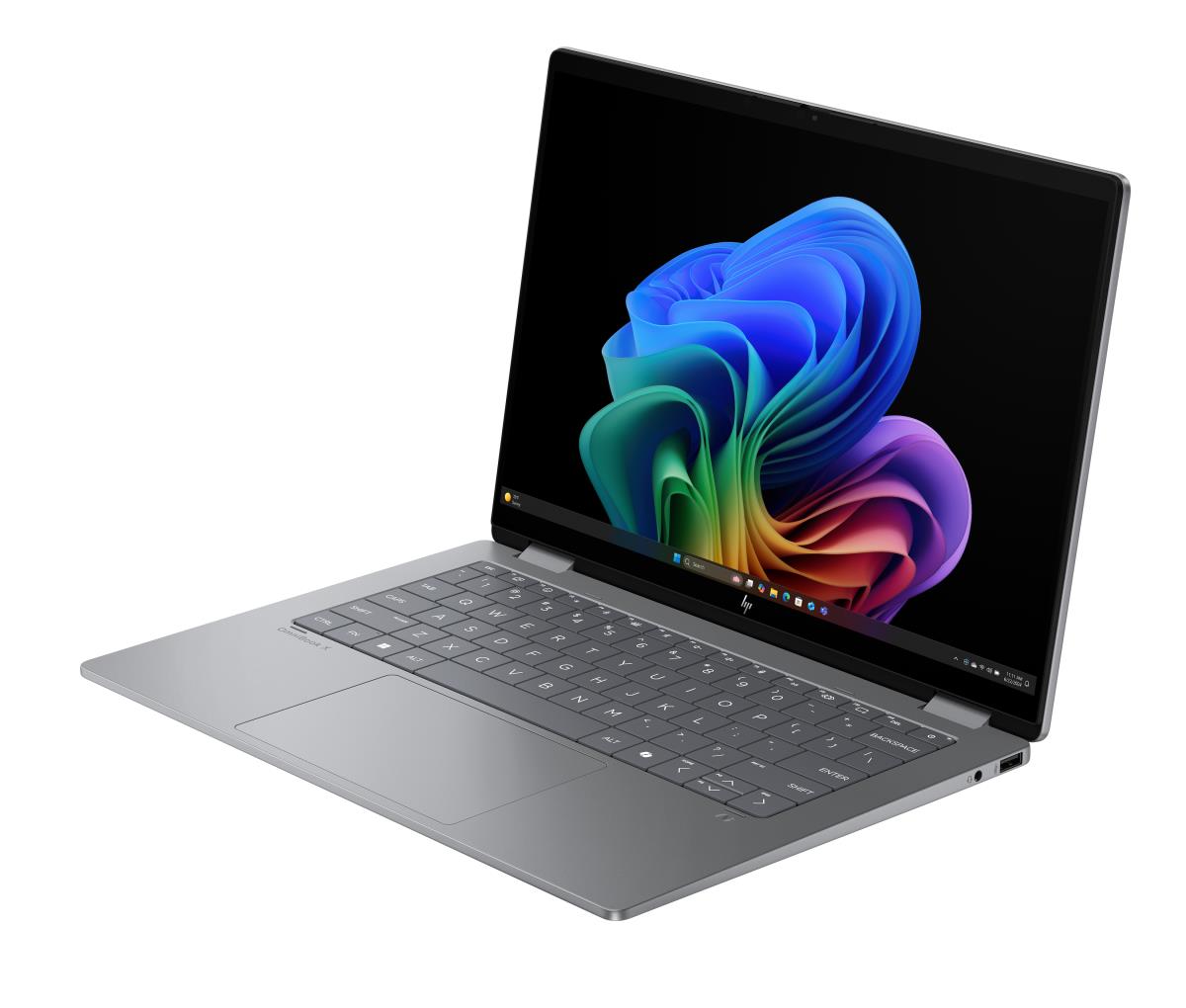 OmniBook X Flip NGAI 14-fm0001na Intel? Core? Ultra 7 256V 16GB RAM 1TB SSD 14  Touchscreen 3K Windows 11 Home Copilot+ 2-in-1 Laptop - Silver - BG3E7EA#ABU thumbnail