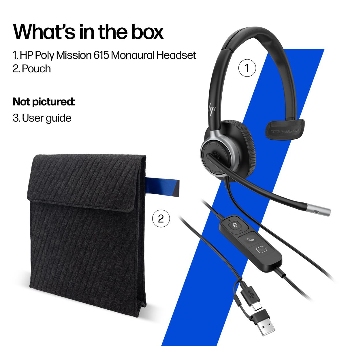 POLY MISSION 615 MONAURAL USB thumbnail