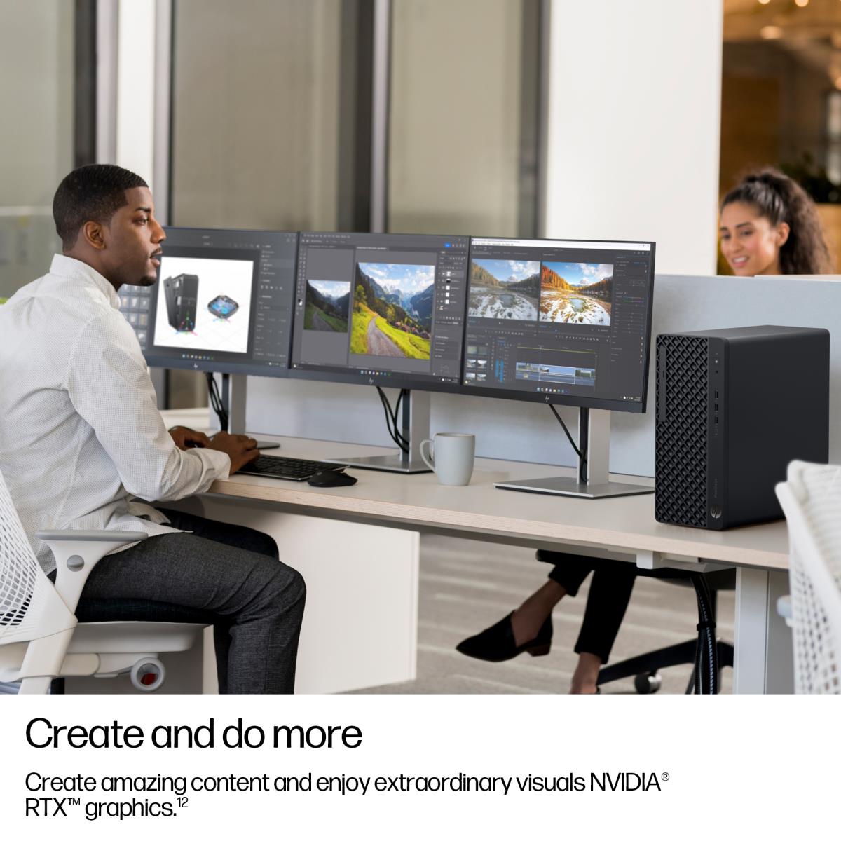 EliteDesk 8 Tower G1i Desktop AI PC  Wolf Pro Security Edition thumbnail