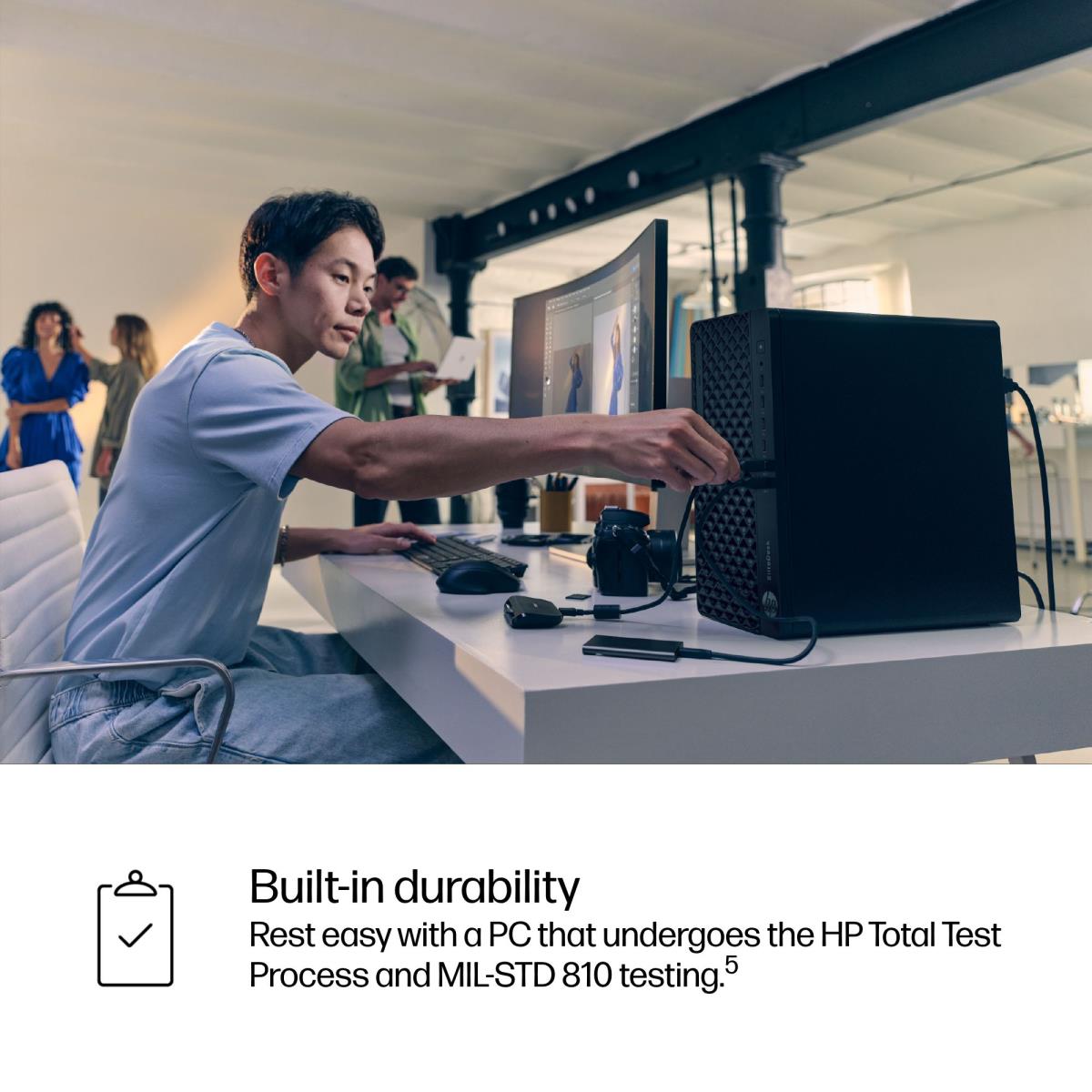 EliteDesk 8 Tower G1i Desktop AI PC  Wolf Pro Security Edition thumbnail