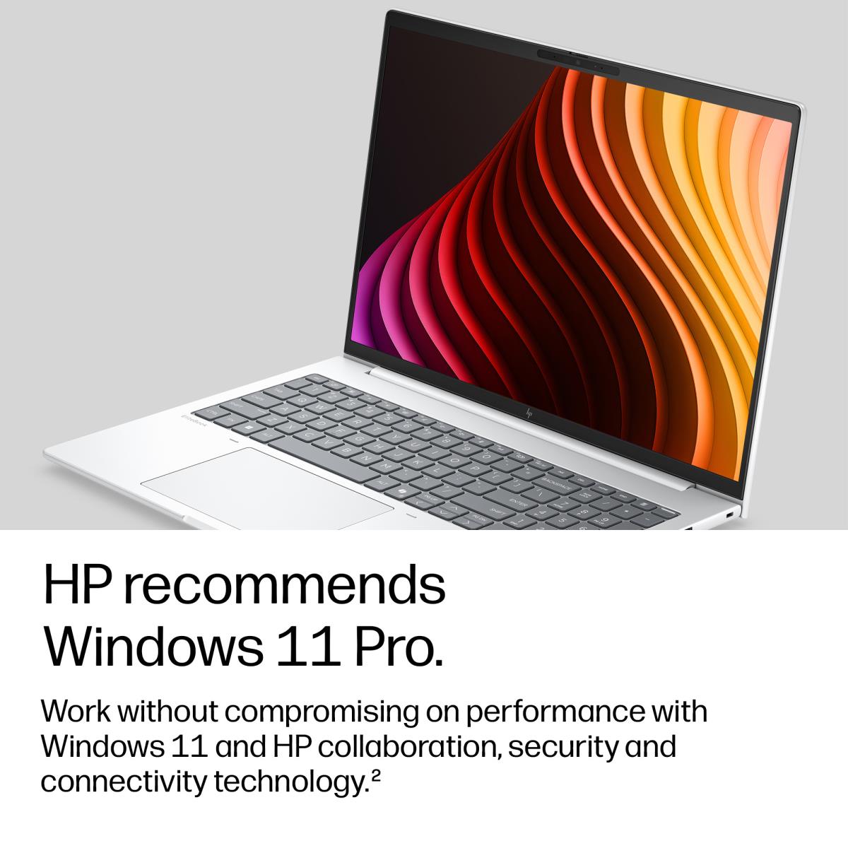 EliteBook 8 G2i Notebook Next Gen AI - Intel Core Ultra 7 - 365 / up to 4.8 GHz - Win 11 Pro - Intel Graphics - 32 GB RAM - 512 GB SSD NVMe - 16