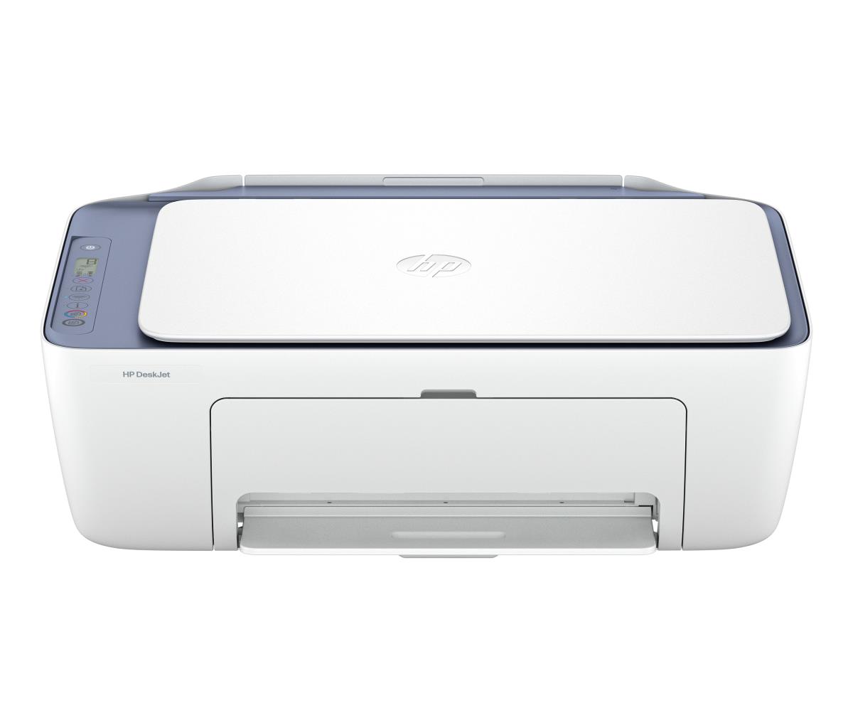 Deskjet 2922 All-in-One - Multifunction printer - colour - ink-jet - 216 x 297 mm (original) - A4/Legal (media) - up to 6 ppm (copying) - up to 7.5 ppm (printing) - 60 sheets - USB 2.0, Wi-Fi(n) - OOV white with evening fog accents thumbnail