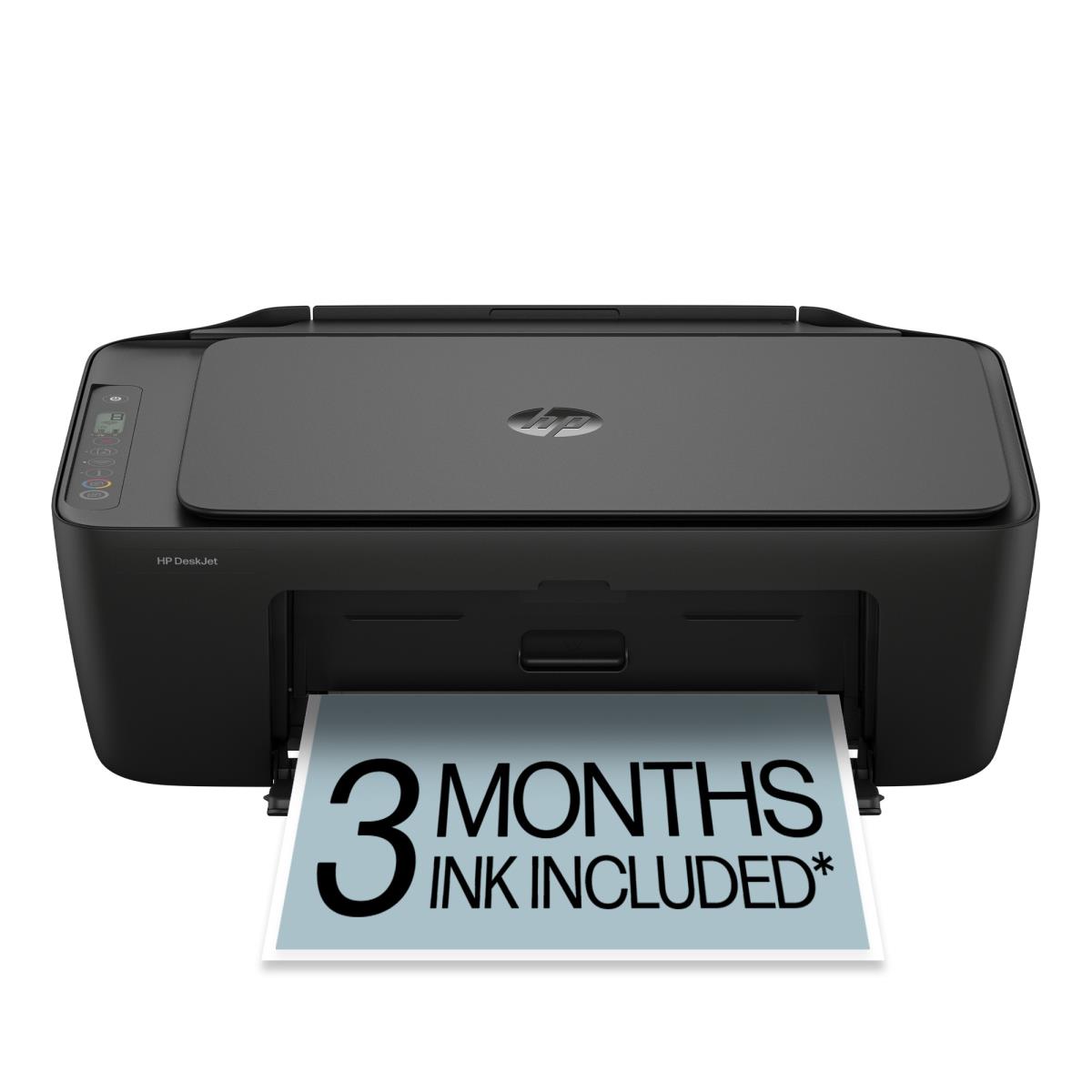 Deskjet 2910 All-in-One - Multifunction printer - colour - ink-jet - 216 x 297 mm (original) - A4/Legal (media) - up to 6 ppm (copying) - up to 7.5 ppm (printing) - 60 sheets - USB 2.0, Wi-Fi(n) - black cement with black cement accent thumbnail
