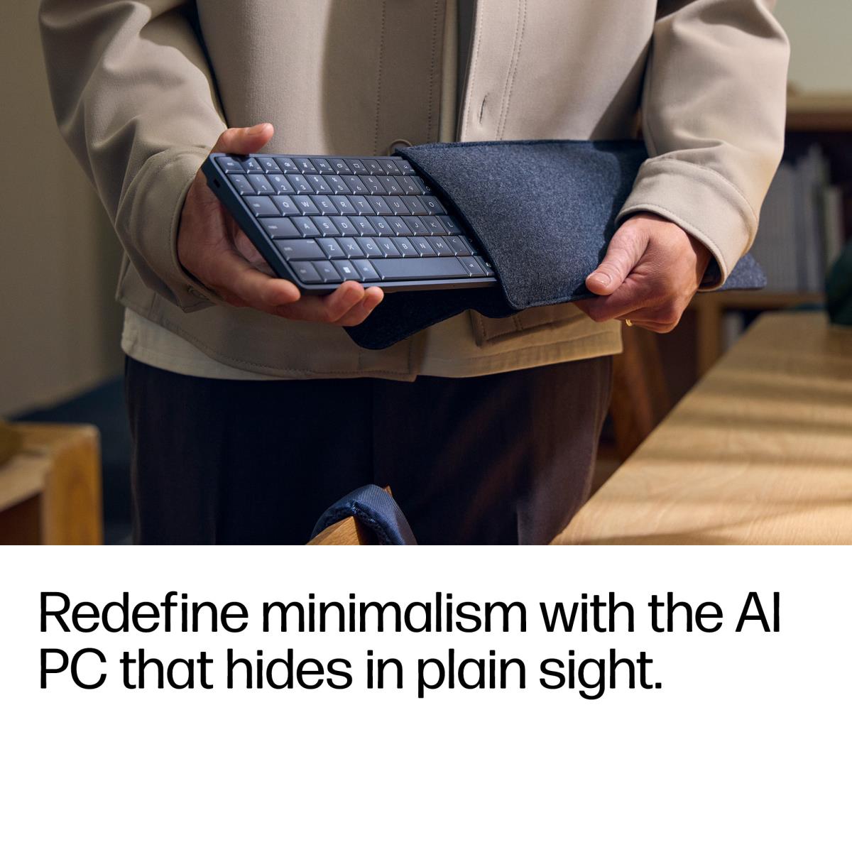 EliteBoard G1a Next Gen AI PC - AI PC, Copilot+ PC - keyboard PC Ryzen AI 5 PRO 340 / up to 4.8 GHz - RAM 24 GB - SSD 512 GB - NVMe - Radeon 840M - IEEE 802.11ax (Wi-Fi 6), IEEE 802.11be (Wi-Fi 7), Bluetooth 6.0 - Win 11 Pro - monitor: none - keyboard: UK thumbnail