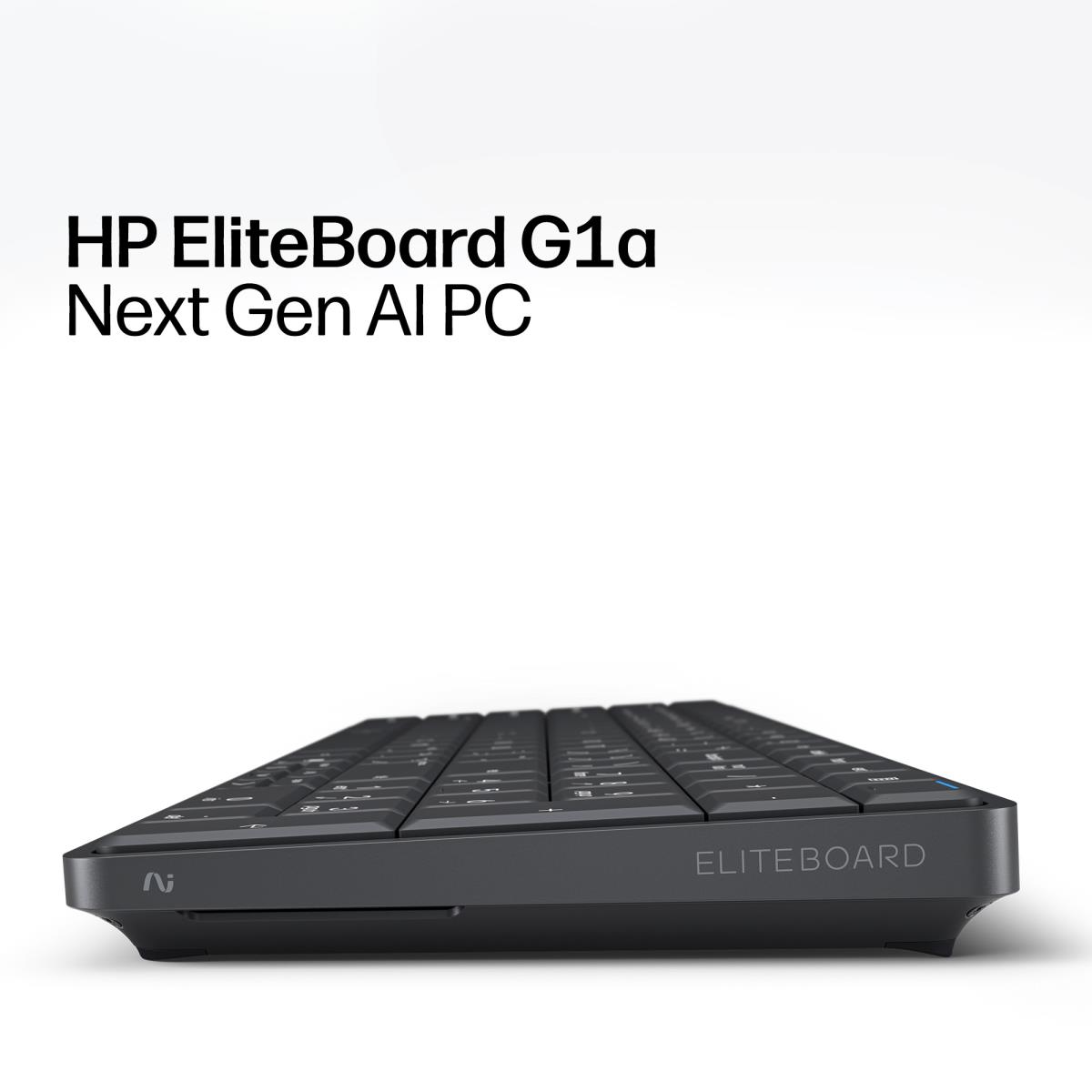 EliteBoard G1a Next Gen AI PC - AI PC, Copilot+ PC - keyboard PC Ryzen AI 5 PRO 340 / up to 4.8 GHz - RAM 24 GB - SSD 512 GB - NVMe - Radeon 840M - IEEE 802.11ax (Wi-Fi 6), IEEE 802.11be (Wi-Fi 7), Bluetooth 6.0 - Win 11 Pro - monitor: none - keyboard: UK thumbnail