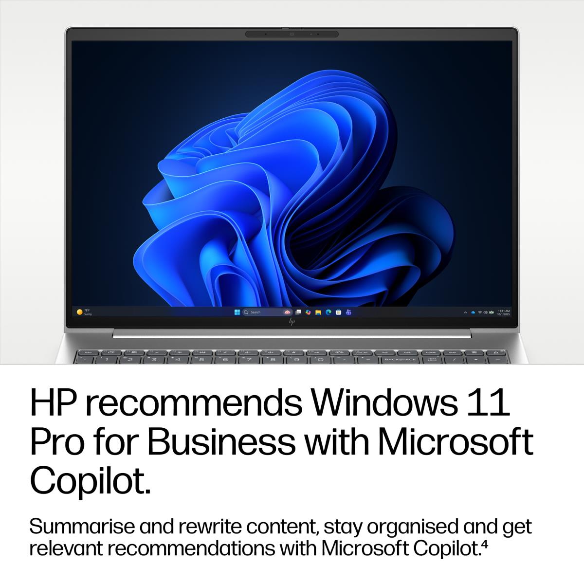 ProBook 4 G2i Notebook - AI PC - Intel Core 7 - 350 / up to 4.8 GHz - Win 11 Pro - Intel Graphics - 16 GB RAM - 512 GB SSD NVMe - 16