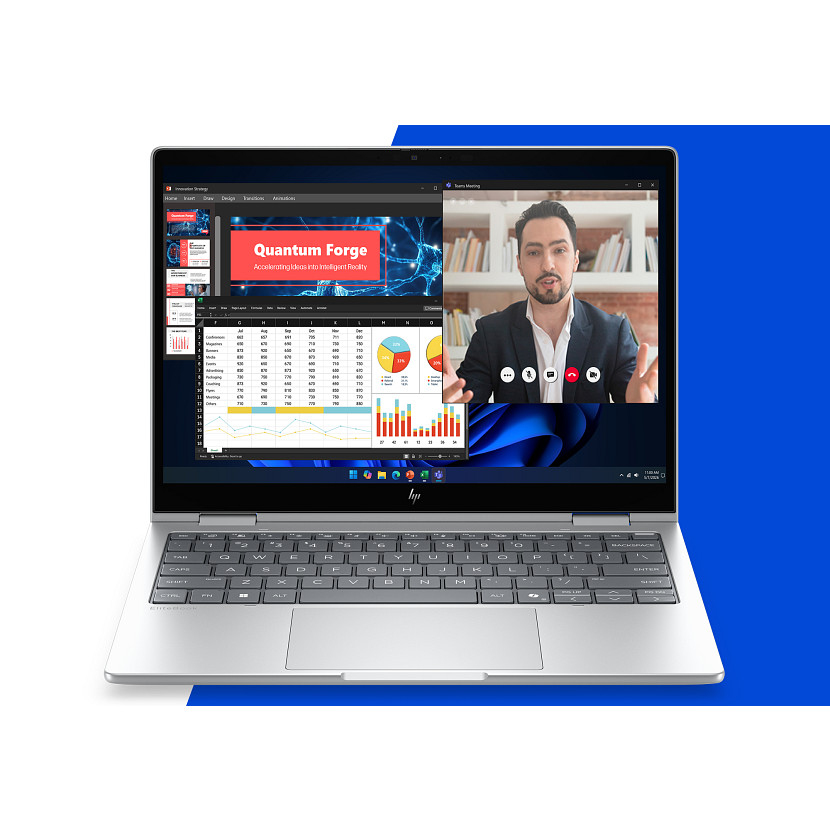 EliteBook 8 Flip G2i Notebook Next Gen AI - Copilot+ PC - flip design - Intel Core Ultra 7 - 355 / up to 4.7 GHz - Win 11 Pro - Intel Graphics - 16 GB RAM - 512 GB SSD NVMe - 13.3