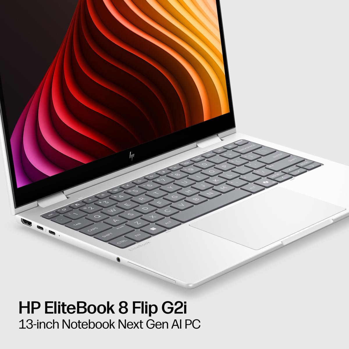 EliteBook 8 Flip G2i Notebook Next Gen AI - Copilot+ PC - flip design - Intel Core Ultra 7 - 355 / up to 4.7 GHz - Win 11 Pro - Intel Graphics - 16 GB RAM - 512 GB SSD NVMe - 13.3