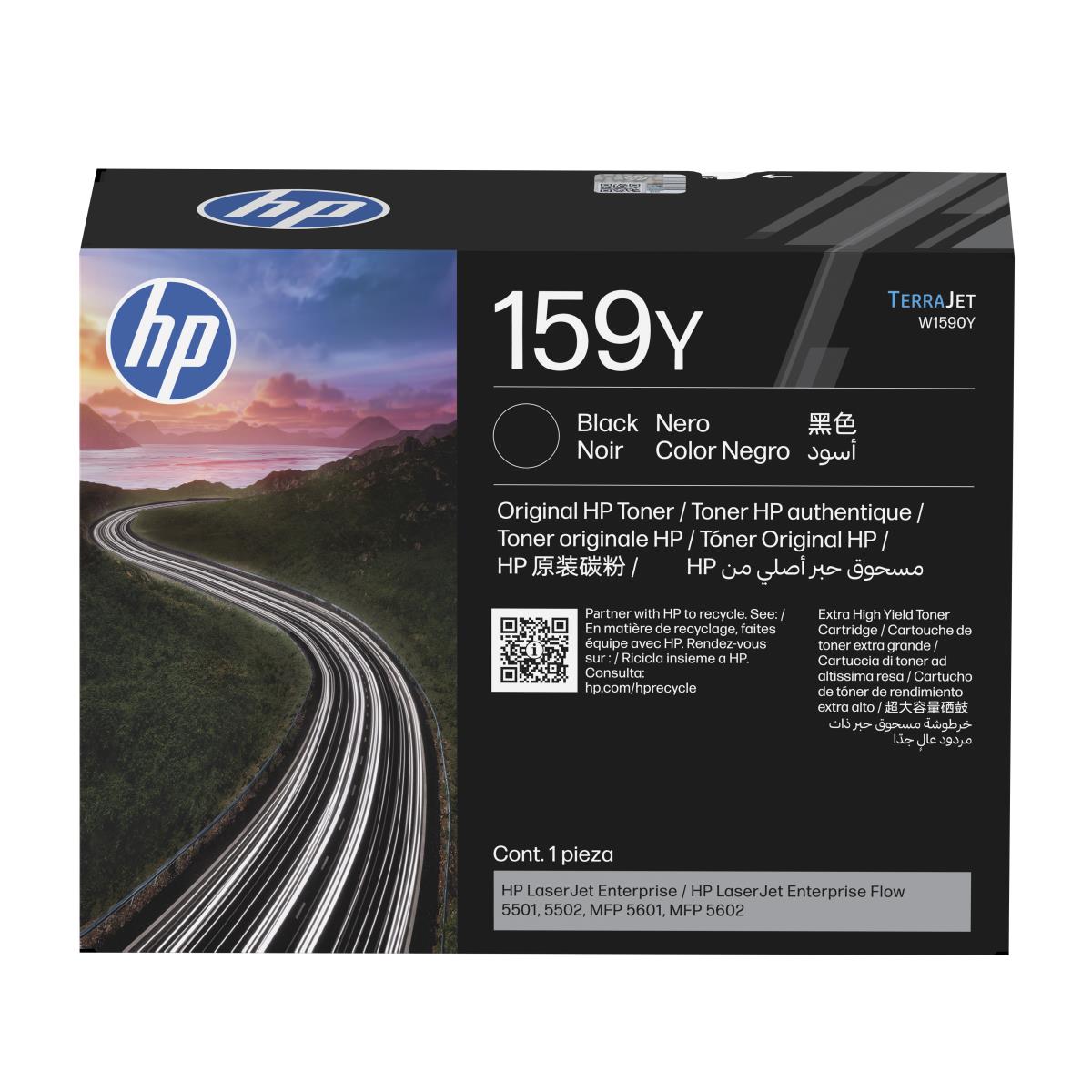 HP 159Y BLACK ORIGINAL LASERJET TONE thumbnail