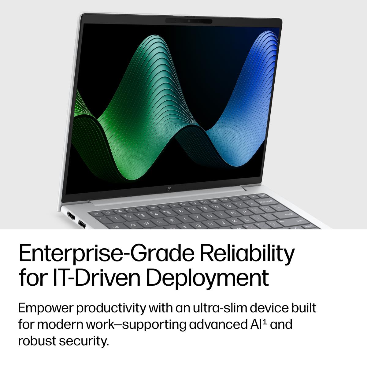 EliteBook 6 G2q Notebook Next Gen AI - Copilot+ PC - Snapdragon X2 Plus - X2P-64-100 / up to 4.04 GHz - Win 11 Pro - Qualcomm Adreno - 16 GB RAM - 512 GB SSD NVMe - 14