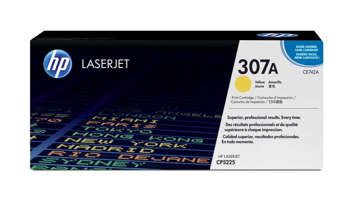 EU Product - Toner HP 307A / CE742A Yellow thumbnail